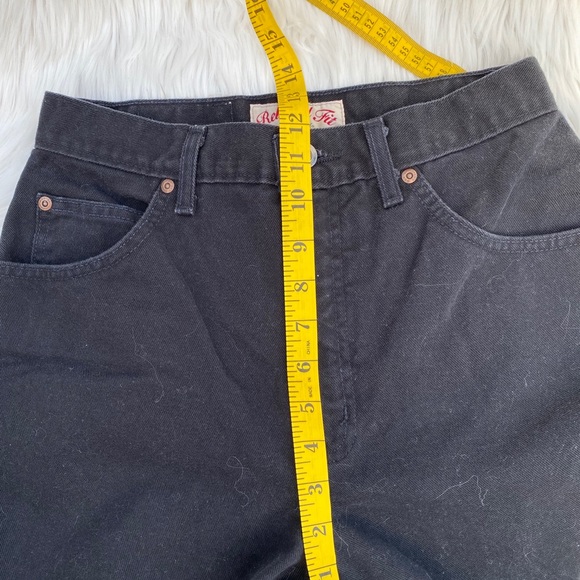 SOLD / VINTAGE • black high waisted jeans - Picture 7 of 8